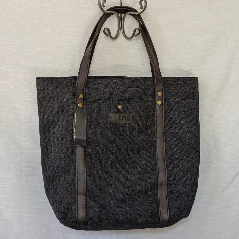 NWT Beryll Distressed‎ Canvas Tote